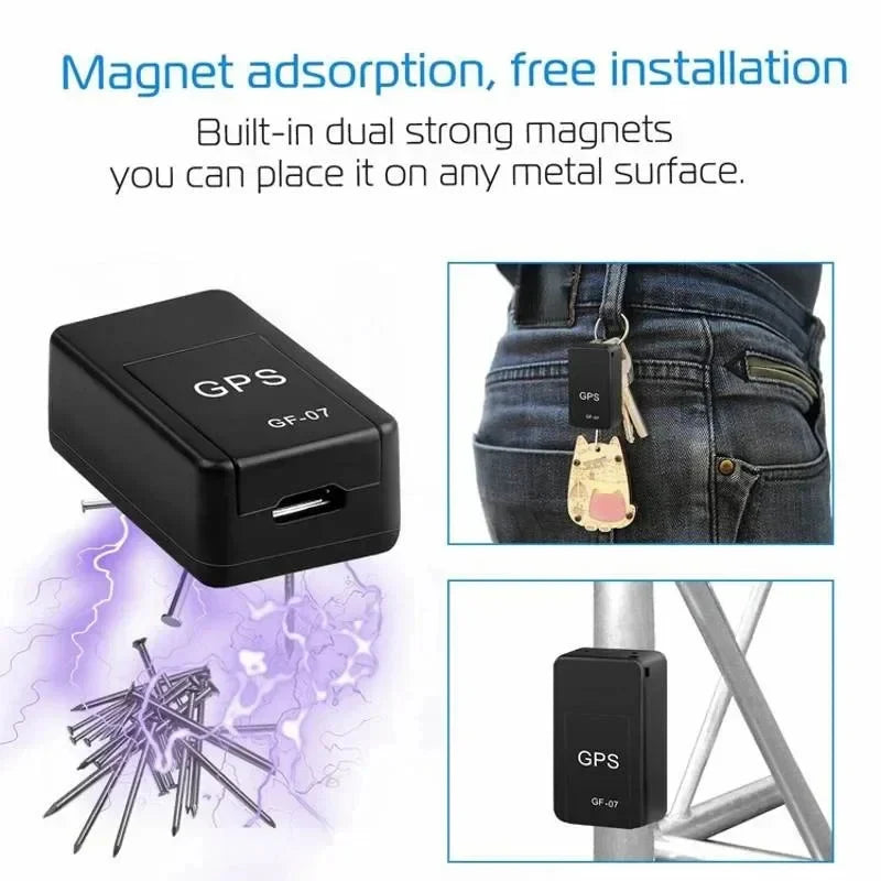 GF07 Wireless Mini Magnetic GPS Tracker