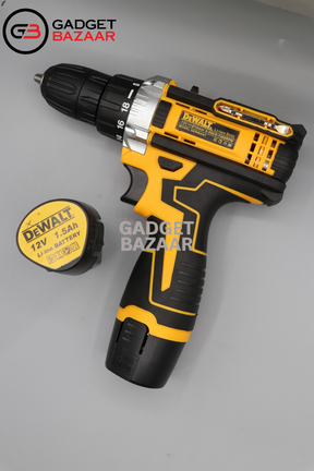 DeWalt 12V Lithium Cordless Drill Driver – Complete Toolkit Included