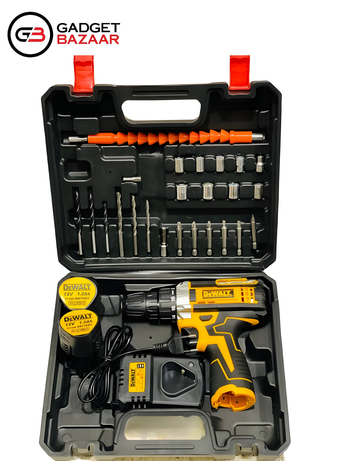 DeWalt 12V Lithium Cordless Drill Driver – Complete Toolkit Included