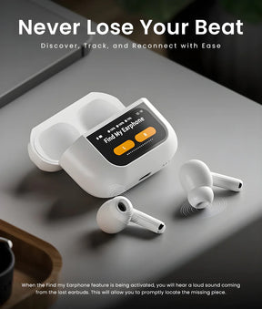 AirPods Pro 2 with Display Screen – Smart Features & Premium Sound